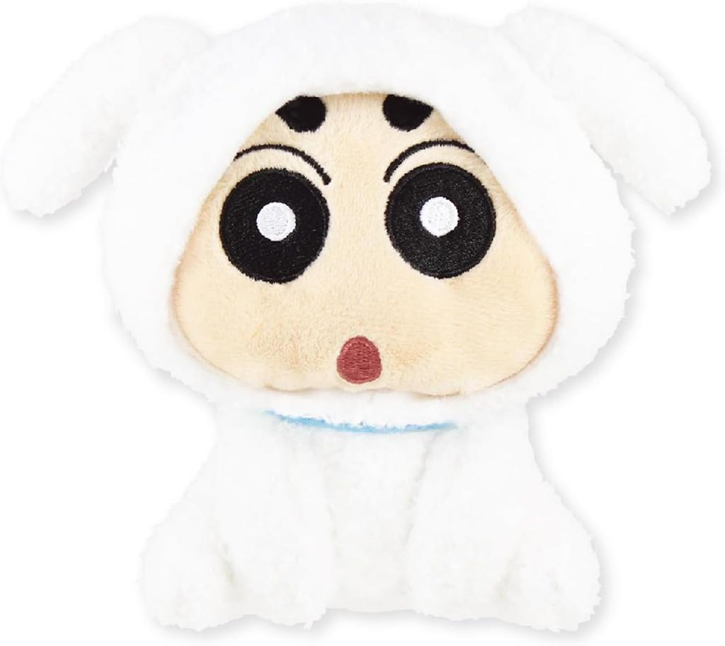 T's Factory Crayon Shin-chan Sitting Mascot Shiro Shin-chan Approx. H140 x W110 x D75mm or less (excluding hands, feet, ears, and hair) KS-5541816SS