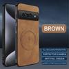 Dla Google Pixel 6 Pro /Pixel 6Pro/Pixel 6A Etui Proste Stylowe Magnetyczne Ssanie Luksusowa Skóra Przyjazna dla Skóry Odporne na Upadek Pokrowiec
