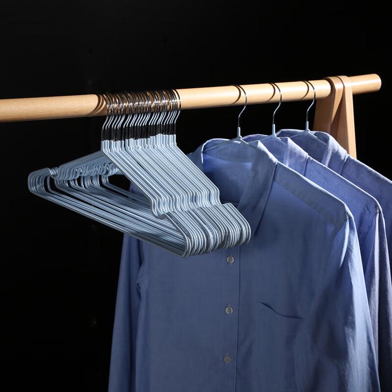 Meiliya Non-Slip Dip-Coated Clothes Hangers (30-Pack)