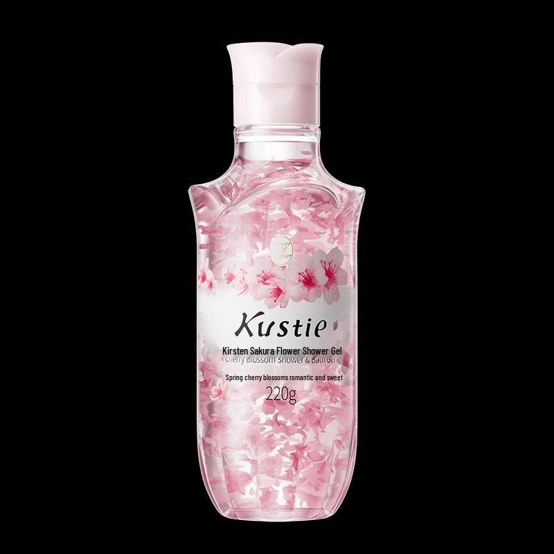 Kustie Sakura Petal Hydrating Shower Gel