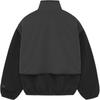 Fear of God Essentials SS24 Nylon Fleece Mockneck Loose Fit Long Sleeve American Heavyweight Sweater Men Sweater Black 202SU244300F