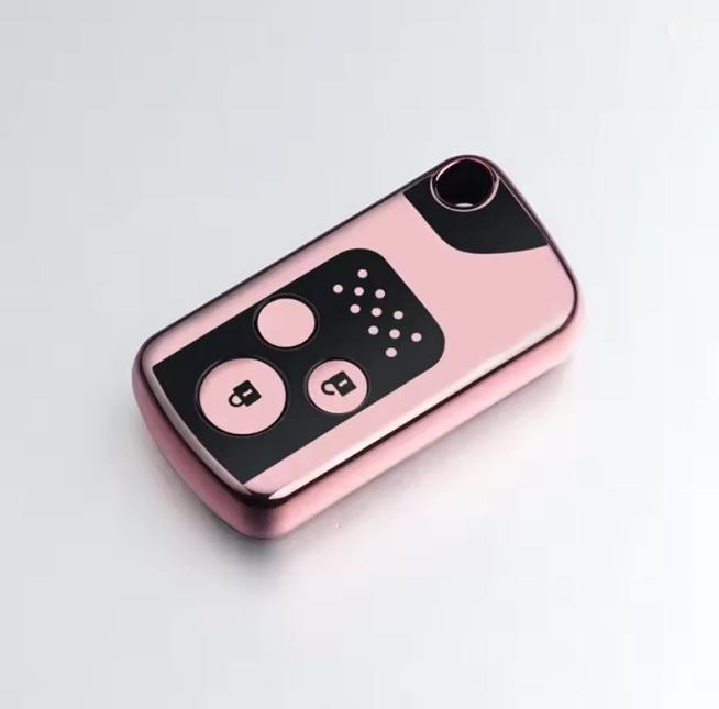 Button Tpu 3 2 New Car Key Fob Case Cover Shell Holder For Honda Crv Fit Shuttle Fried Freed Spike Stepwgn Rg1 Spada Crz Keychain Protector