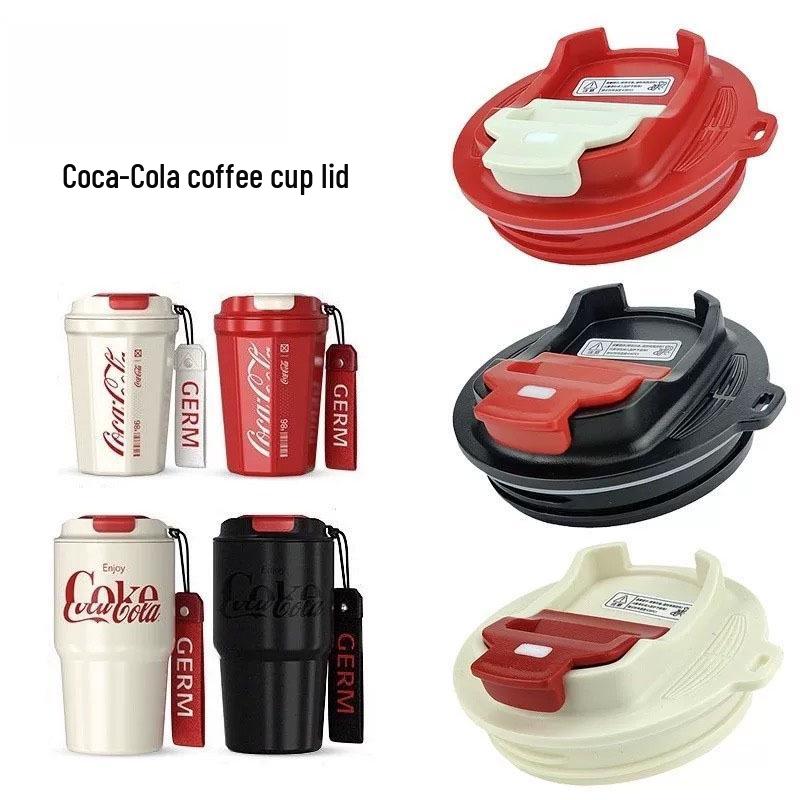 Stal Nierdzewna Kubek Podróżny na Kawę Coca-Cola Styl 390/500ml z Pokrywką