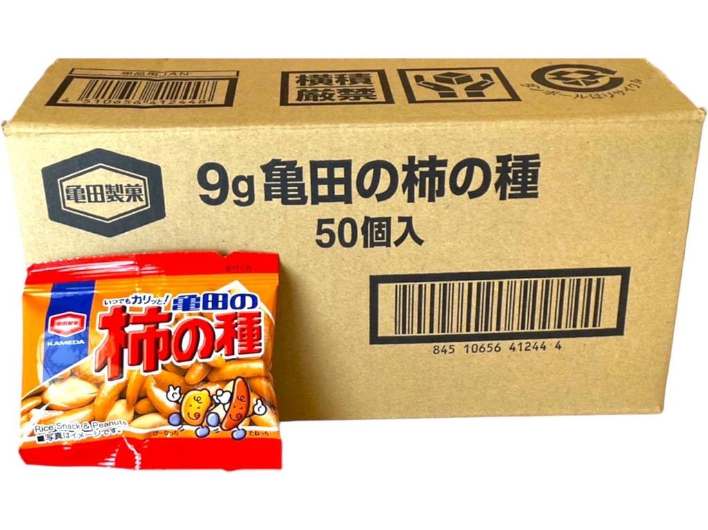 Kameda Kameda Kaki no Tane crackers with 50 commercial (rice peanuts) 9g, pieces, use.