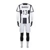 Blue Lock Shoei Baro No. 13 Schwarz-Weiß Fußball Cosplay Kostüm