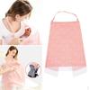 Breaseding Nursing Poncho Cotton Blanket Shawl Apron