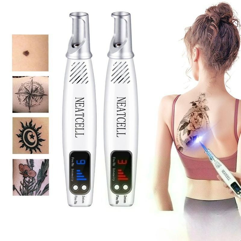 Picosecond Laser Pointer for Mole Removal Dark Spot Removal Pen Portable Beauty Device for Tattoo Acne Skin Pigment Removal