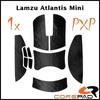 Corepad PXP Grips Grip Tape for Lamzu Atlantis Mini Wireless, 1 Set, Soft Polymer Rubber (Black)