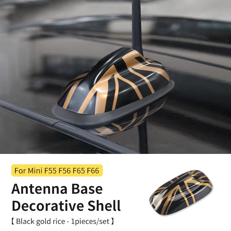 Car Exterior Trim Antenna Decoration Cover Sticker For MINI Cooper S JCW F65 F66 F56 F55 Car-Styling Accessories