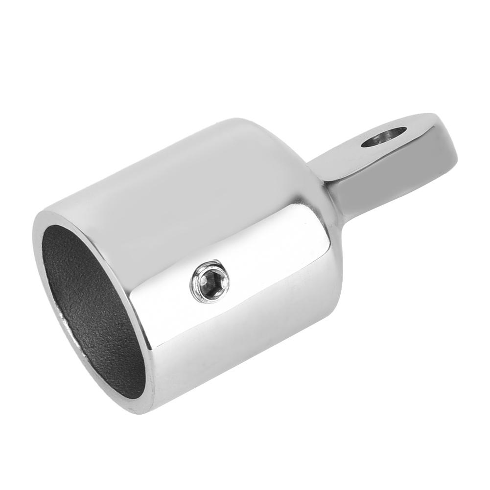 Top End Tube Cap 316 Stainless Steel Rust Resistant Hardware Top Cap for Marnie Boat (25mm)