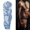 Herbal Tattoo Stickers, Semi-Permanent Tattoo Stickers, Herbal Juice Full Arm Tattoo Stickers