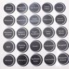 320+ Printed  Jar and Pantry Label Set Chalkboard Round Stickers  Labels