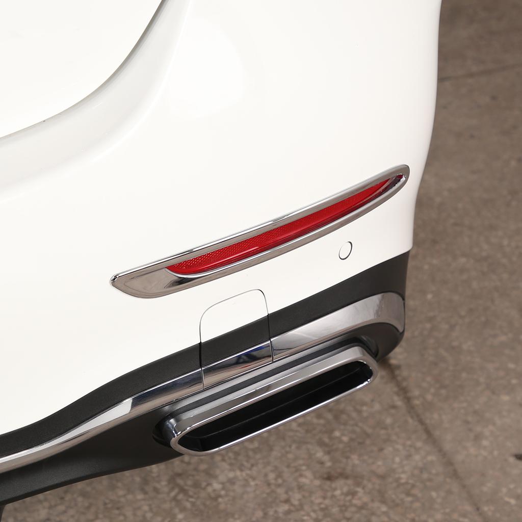 Rear Fog Lamp Cover Frame Sticker Trim For Mercedes Benz C Class W206 2026 2026 2026 2026 Exterior Light Accessories Car Styling