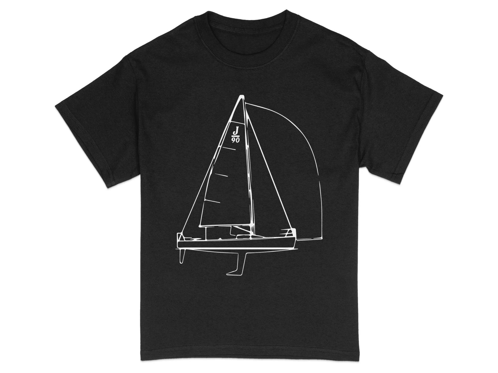 Sailing Boat Graphic Tee Nautical Unisex T-Shirt Graphic Retro Streetwear High-quality Crew-neck Short-sleeved Men s T-shirt S разноцветный