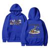 Women's O-neck Long Sleeve  Printed Top Solid Color Hoodie