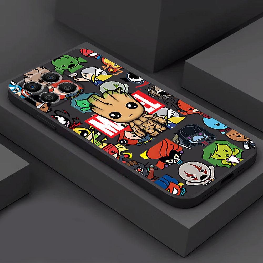 

Мультяшный чехол Marvel Грут Человек-паук для Honor Magic5 Lite 70 X8a 90 Pro X9a X6a X8 X6 X7 8X Magic5 Силиконовый чехол Honor Magic5Lite