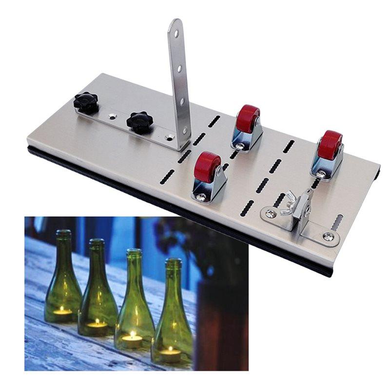 SHGO-DIY Tool Glass Bottle Cutter Adjustable For Round, Square, And Oval Bottle Cutting Machine