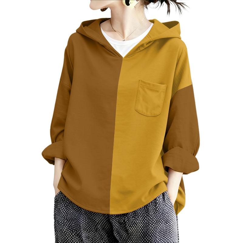 ZANZEA Women Casual Hoodies Loose Long Sleeve Blouse
