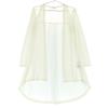 Beauty Products Rene Long Sleeve Shoulder Lace Cardigan M White Women Used
