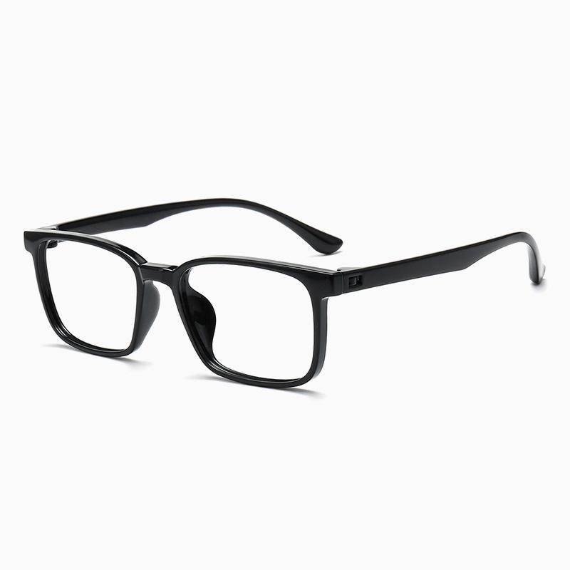 

52-18 New Men s Rectangular Glasses Frame Ultra-light TR90 Screw-free Eyeglasses Frame Myopia Optical Frame Anti blue light 0