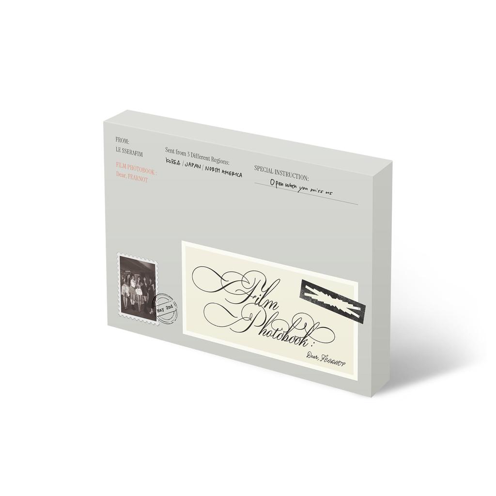 [Pre-order] LE SSERAFIM - FILM PHOTOBOOK [Dear, FEARNOT] (Online Benefit)