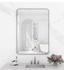 Self-Adhesive Wall-Mounted Bathroom Mirror for Makeup