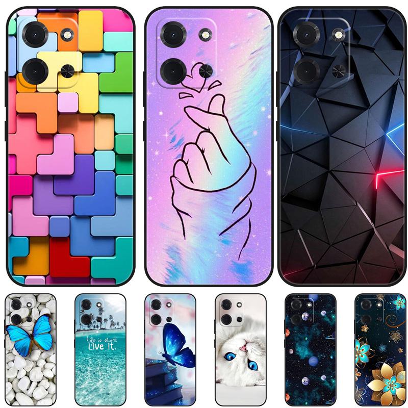 Pouzdro Pro Xiaomi Poco C85 5G Pouzdro Cool Silikonový Ochranný Kryt Pro Poco C85 5G Nárazník PocoC85 C 85 173,2 mm Fundas Černý Coque