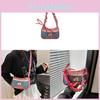 Small Square Crossbody Bag Made Of Polyester With Spacious Interior For Commute