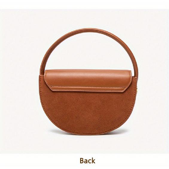 2025 Chic Retro Crossbody Bag For Women Fashionable Single Shoulder Handbag With Detachable Strap Magnetic Closure