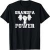 Grandpa Gym Shirt - Grandpa Power Gym Body T-Shirt