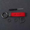 Cysvmh1 Car Keychain Portable Key Ring Buckle Holder Practical Storage Auto Styling Parts For Mitsubishi Ralliart Lancer Pajero ASX
