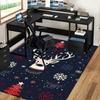 Christmas Deer Chair Mat - Anime Cartoon Design, Non-Slip Carpet for Office, Home Decor, Living Room, Bedroom, Gaming Room & Dormitory.R067