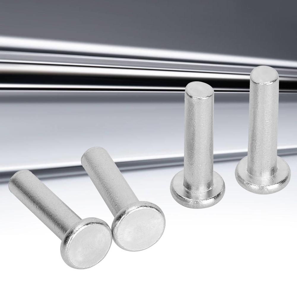 20pcs GB867 M6 Flat Hd Aluminum Rivets Flat Hd Rivet (M6 * 20)
