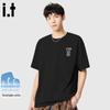 Fingercroxxit Men's Heavyweight Cotton Loose Fit T-Shirt