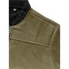 Men S Vintage Streetwear Suede Bomber Jacket Casual Outerwear