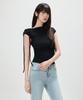 MIXXO Cap Sleeve Tie T-Shirt Re Hwg61Ms_Miwhwg80Qs