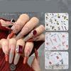 Realistic Ink Chinese Landscape Painting  Self Adhesive Nail Sticker Decals