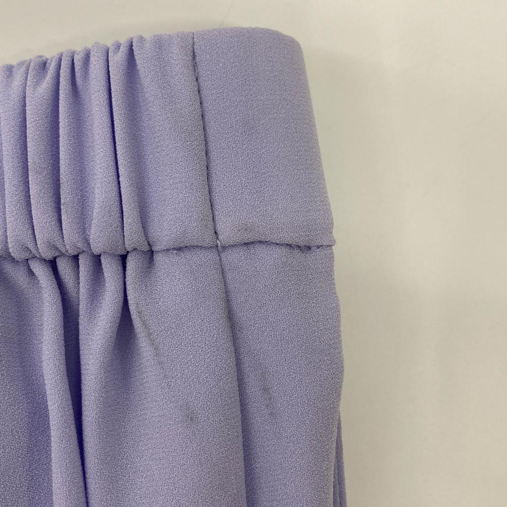 Theory POWDER CREPE RELAX ST PO PANTS Bottoms OO purpleUsed