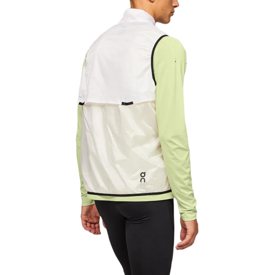 On Wetterweste Color Block Bequem Modisch Warm Laufweste Herren Westen Weiß 1MD10480462