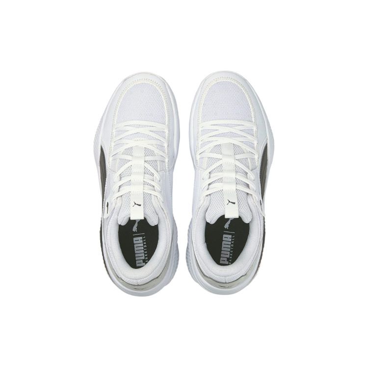 Puma Court Rider Team Unisex White Black 195660-03