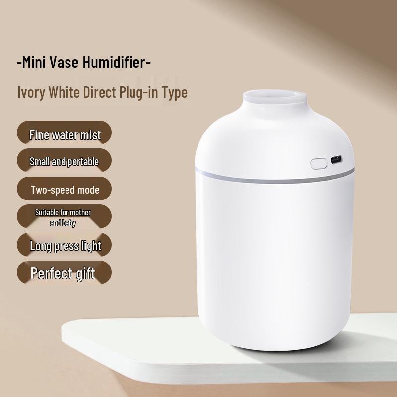 Smart Mini USB Mist Humidifier: Compact Large-Volume Aroma Diffuser for Home & Office
