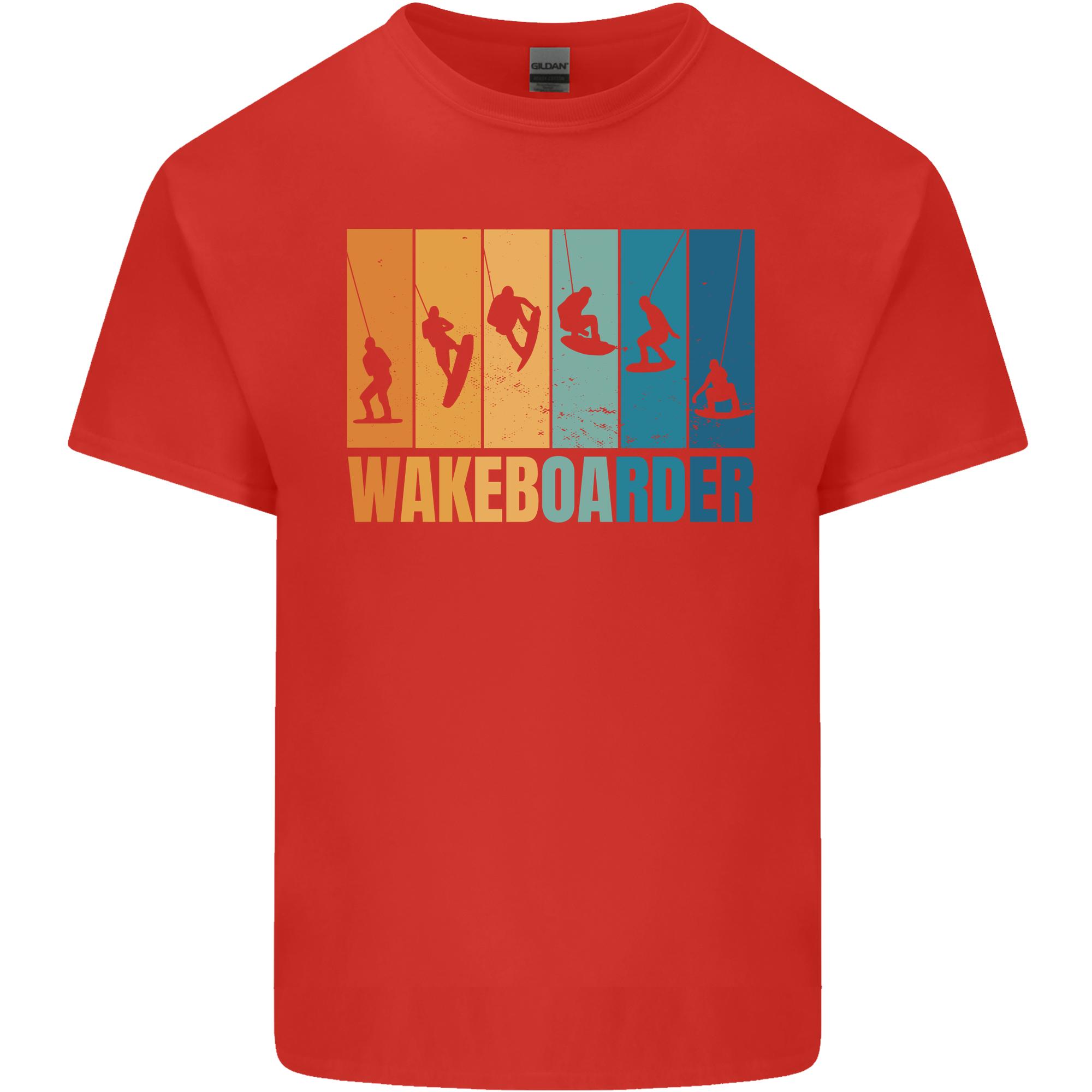 Wakeboarder Water Sports Wakeboarding Unisexs Light Cotton TShirt S