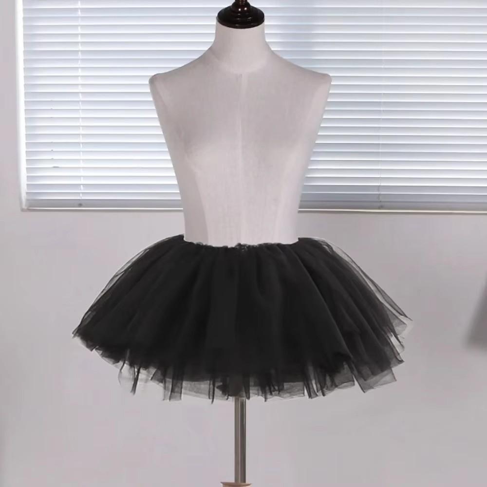 4 Layers Ballgown Petticoats Puffy Boneless Petticoats New Lolita Underskirt  Women