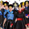 Halloween-Kostüme für Erwachsene, Kinder- und Eltern-Kind-Kostüme, alte Zombie-Kostüme, Herr. Zombie-Kostüm, Qing-Dynastie-Kostüm Cosplay Performance