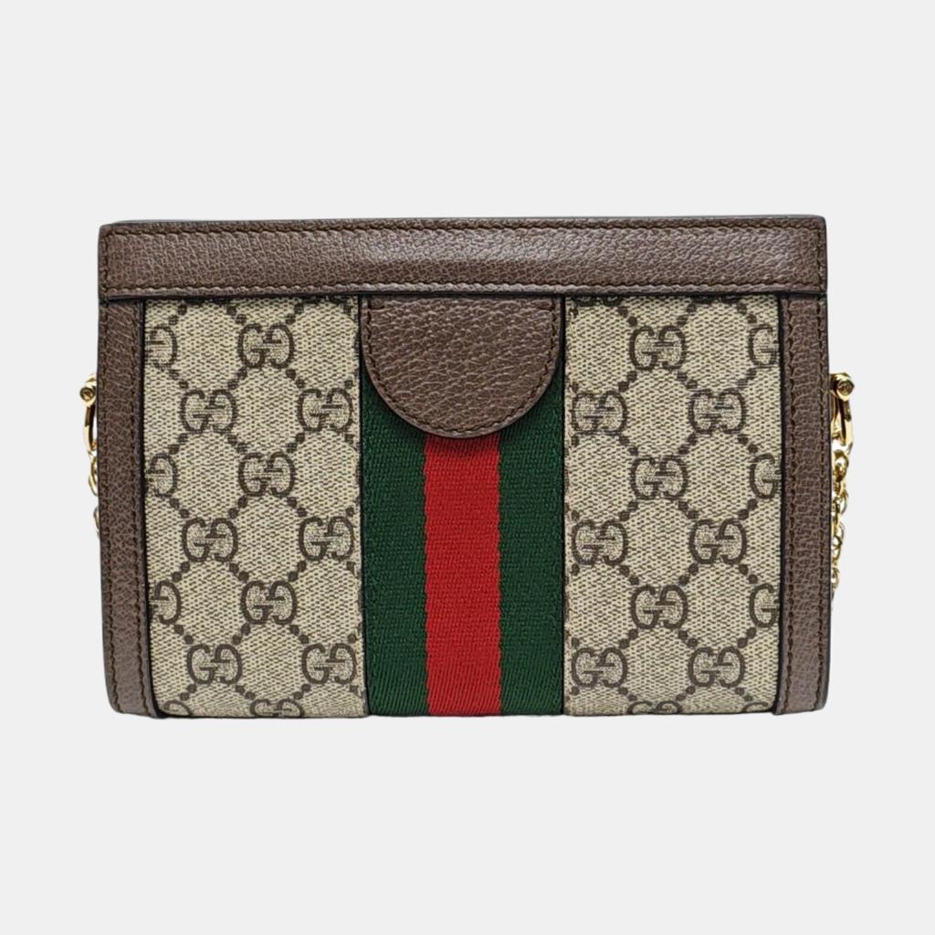 [Pre-Owned] Gucci Ophidia Mini Shoulder Bag 'Gg Supreme' - Excellent #BJ2E6