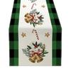 Christmas Table Runner Festive Home Table Cover Tablecloth for 2025 New Year Dropshipping