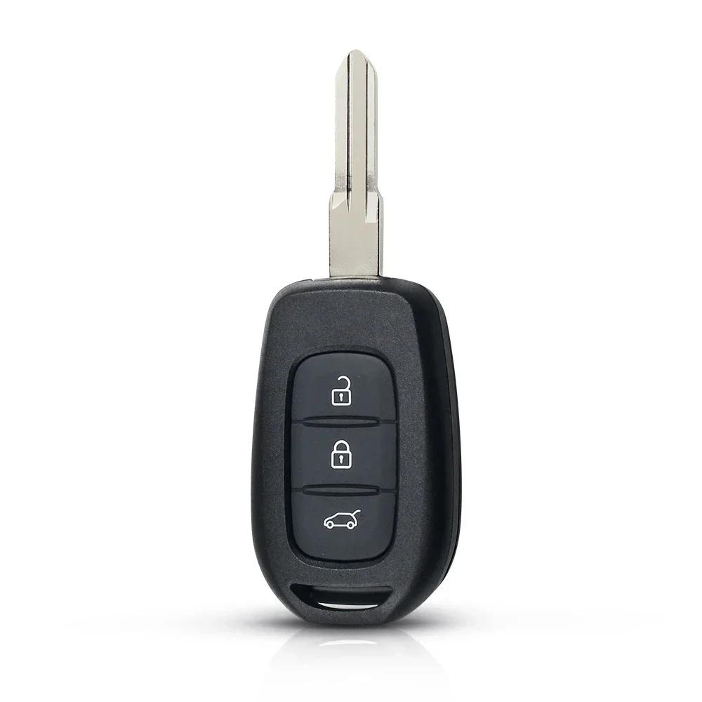 Car Remote Key Shell For Renault Duster Sandero Logan Clio Captur Laguna Scenic Fob 2/3 Buttons Key Replacement