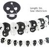 Halloween Paper Chain Banner Spider Pumpkin Ghost Bat Pattern Eco-friendly Material for Haunted House Party Decor