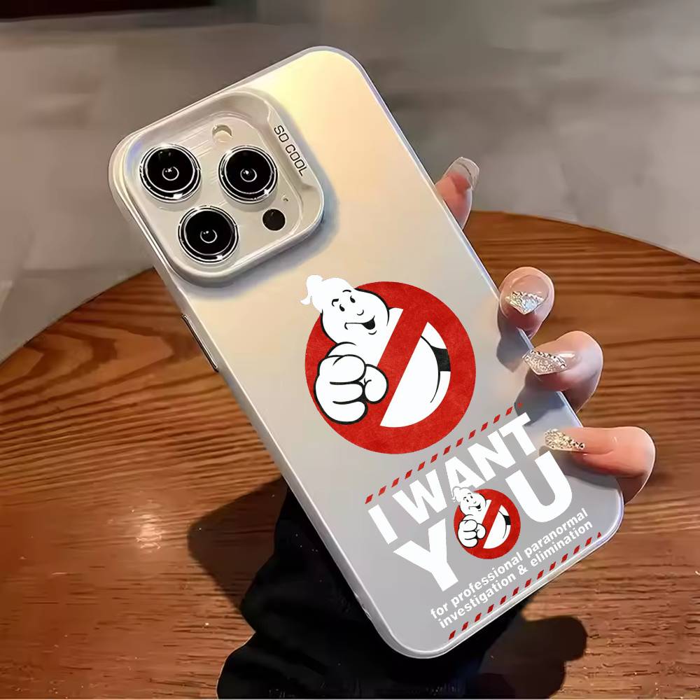 G-Ghostbusters Phone Case Color Silver Shell For IPhone 17 16 15 14 13 12 11 Pro Max Plus