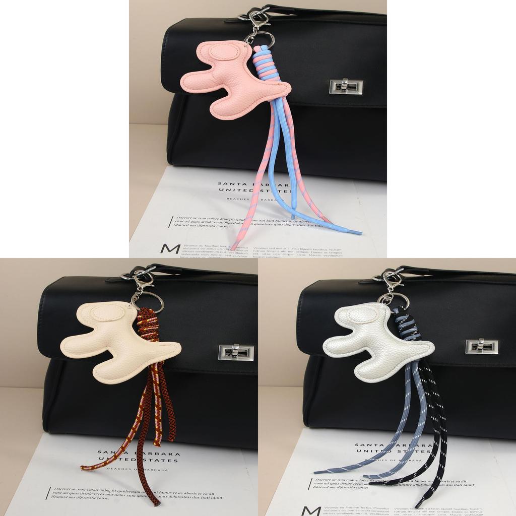 Miu Pu Cute Dog Bag Charm With Creative Keychain Accessory For Women